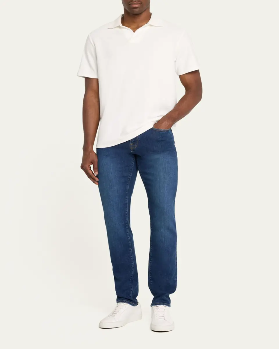 Frame Men's Jacquard Polo Shirt | Thumbnail 2