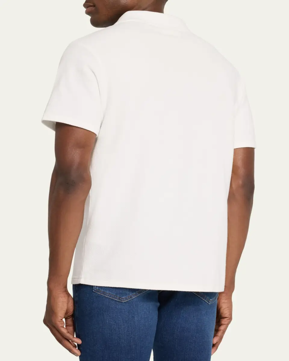 Frame Men's Jacquard Polo Shirt | Thumbnail 3