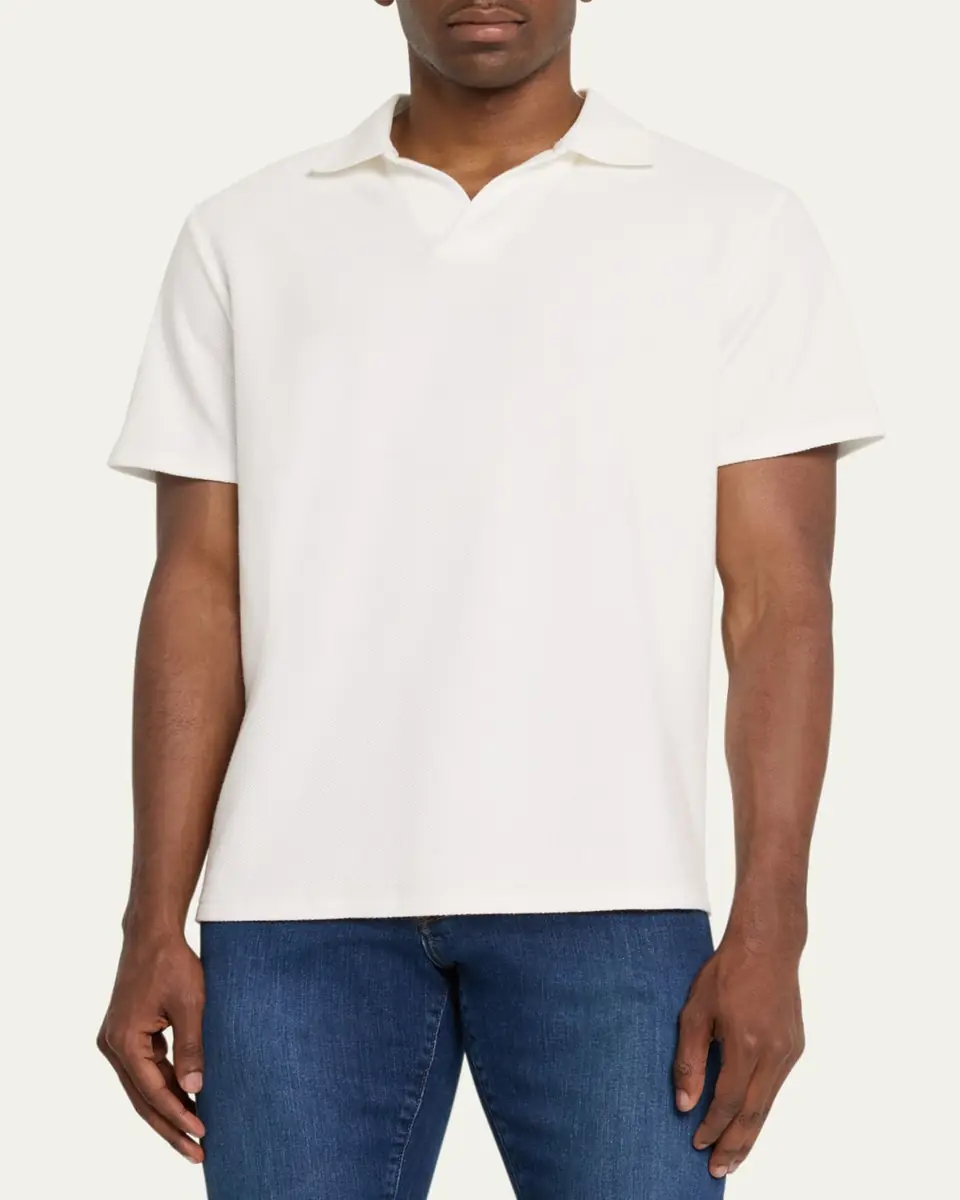Frame Men's Jacquard Polo Shirt | Thumbnail 4