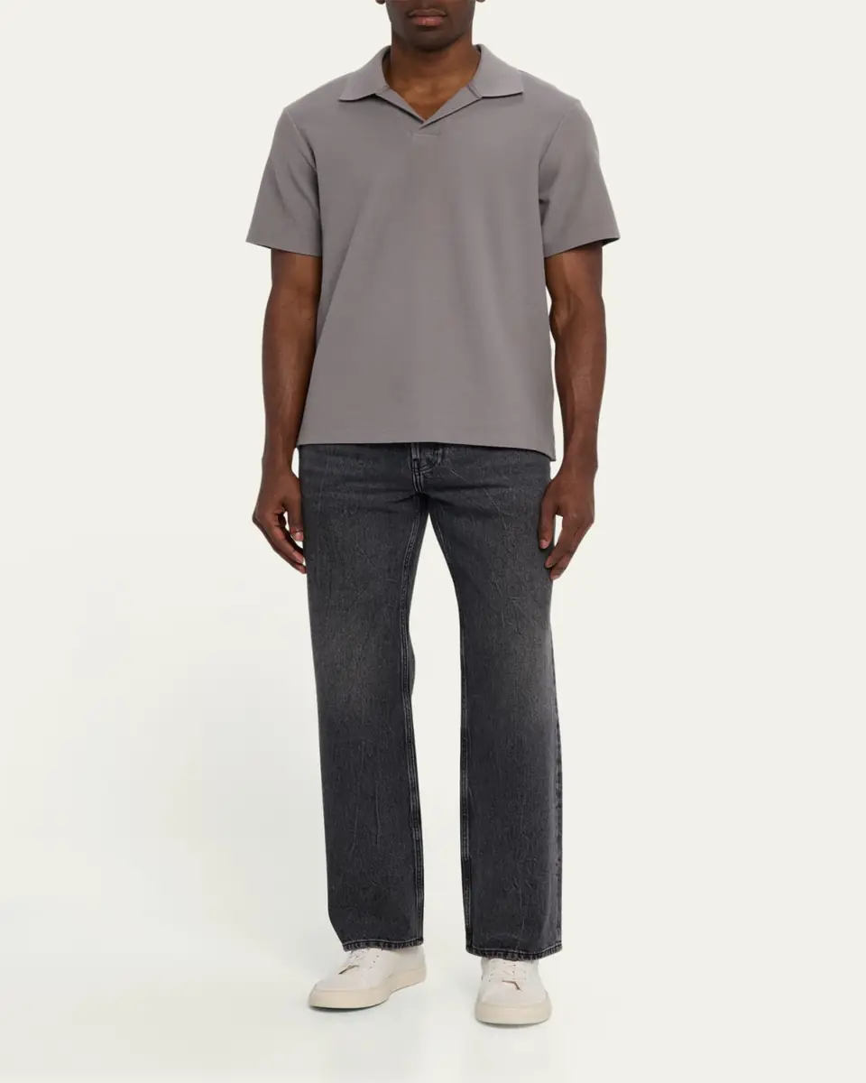 Frame Men's Jacquard Polo Shirt | Thumbnail 6