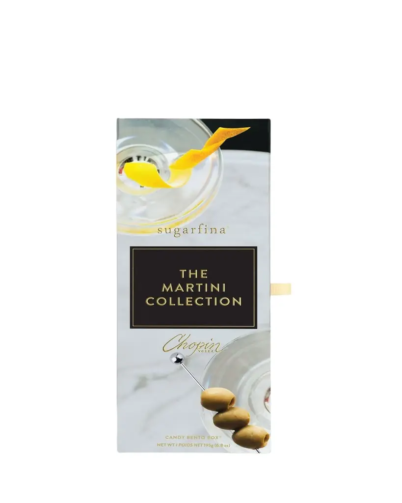 Sugarfina x Chopin The Martini Collection 3-Piece Bento Box | Image 1 Sugarfina x Chopin The Martini Collection 3-Piece Bento Box | Image 1