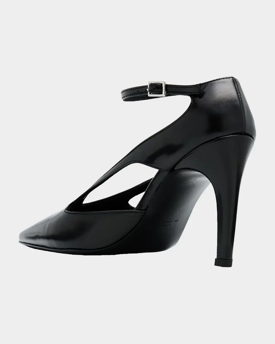 TOTEME Cutout Leather Pointed-Toe Pumps | Thumbnail 8 TOTEME Cutout Leather Pointed-Toe Pumps | Thumbnail 8