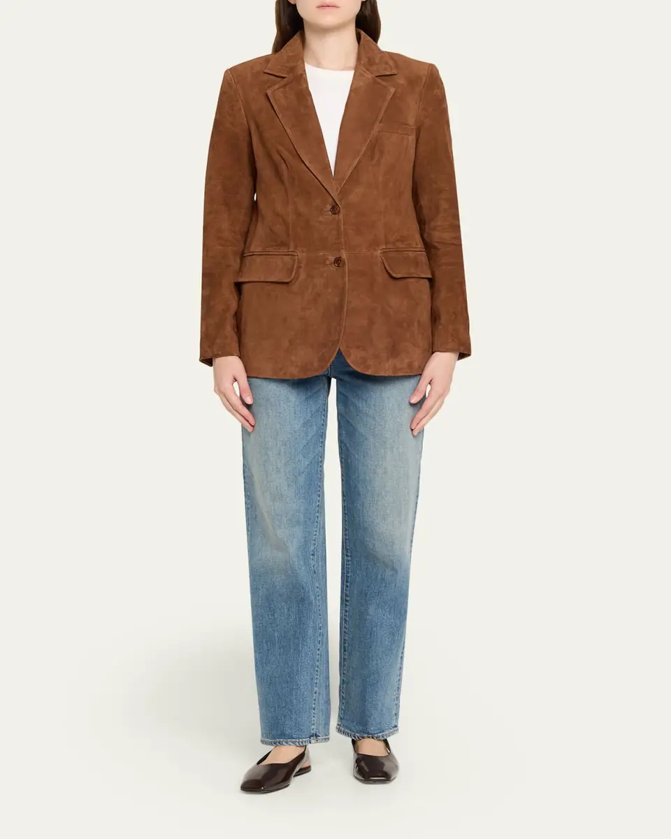 SPRWMN Suede Classic Blazer | Thumbnail 2
