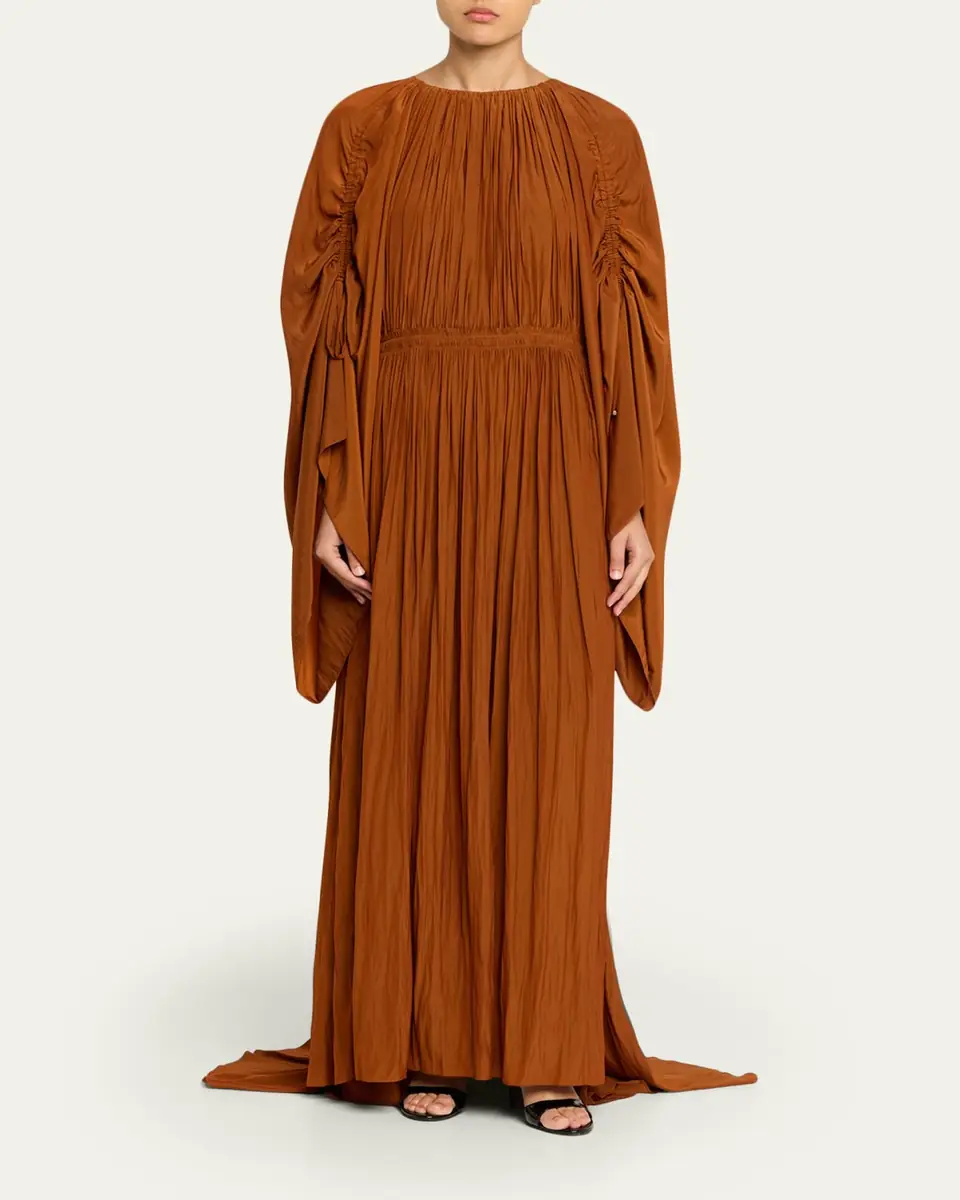 Lanvin Pleated Waisted Gown | Thumbnail 2 Lanvin Pleated Waisted Gown | Thumbnail 2