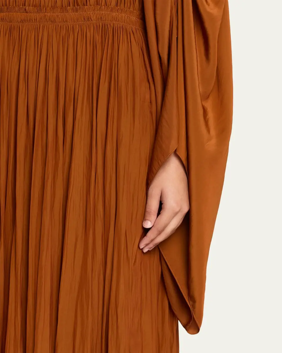 Lanvin Pleated Waisted Gown | Thumbnail 5 Lanvin Pleated Waisted Gown | Thumbnail 5