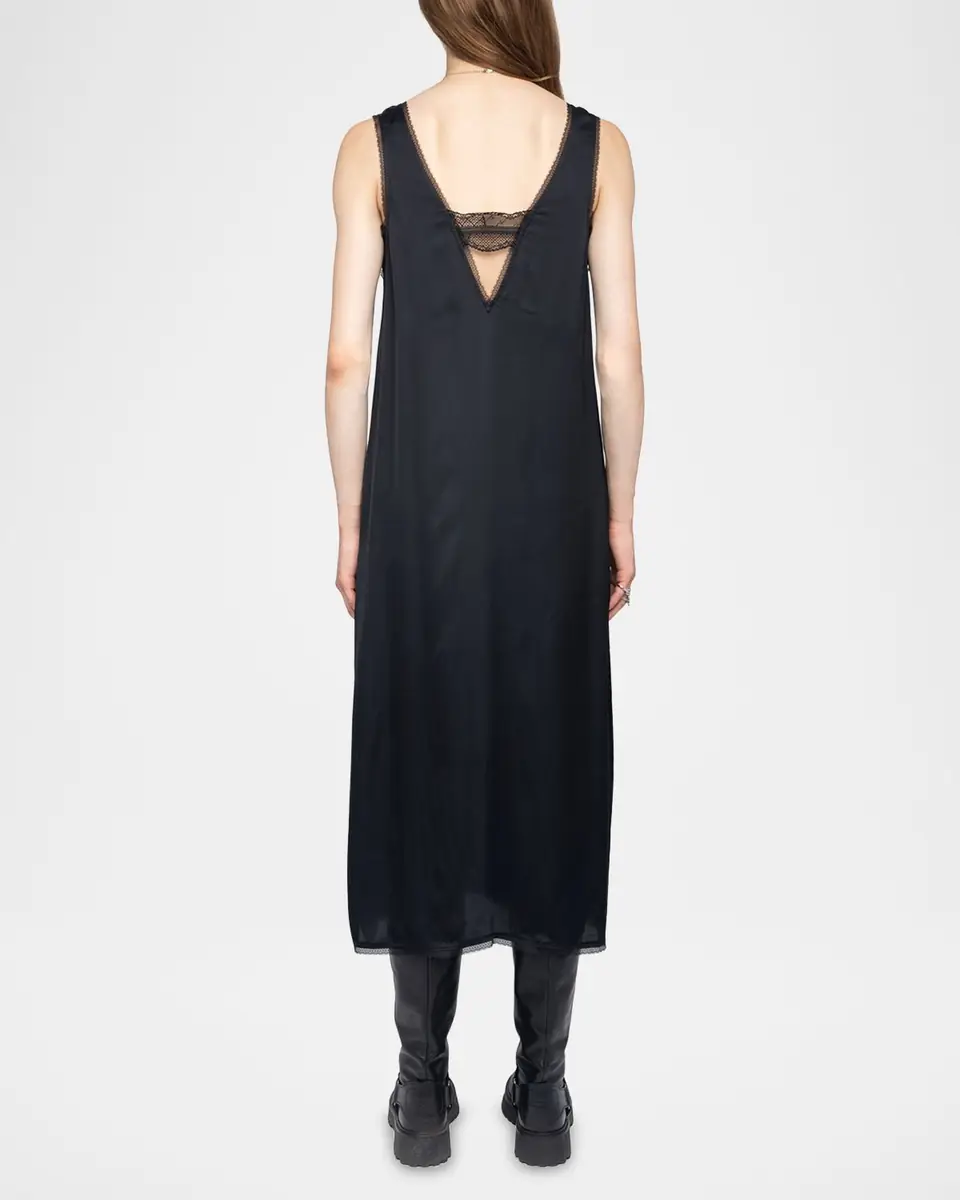 Zadig & Voltaire Renzo Satin Slip Dress | Thumbnail 2 Zadig & Voltaire Renzo Satin Slip Dress | Thumbnail 2