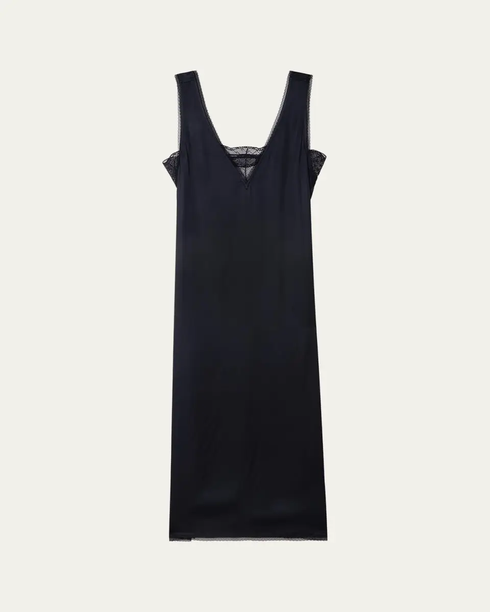 Zadig & Voltaire Renzo Satin Slip Dress | Thumbnail 5 Zadig & Voltaire Renzo Satin Slip Dress | Thumbnail 5