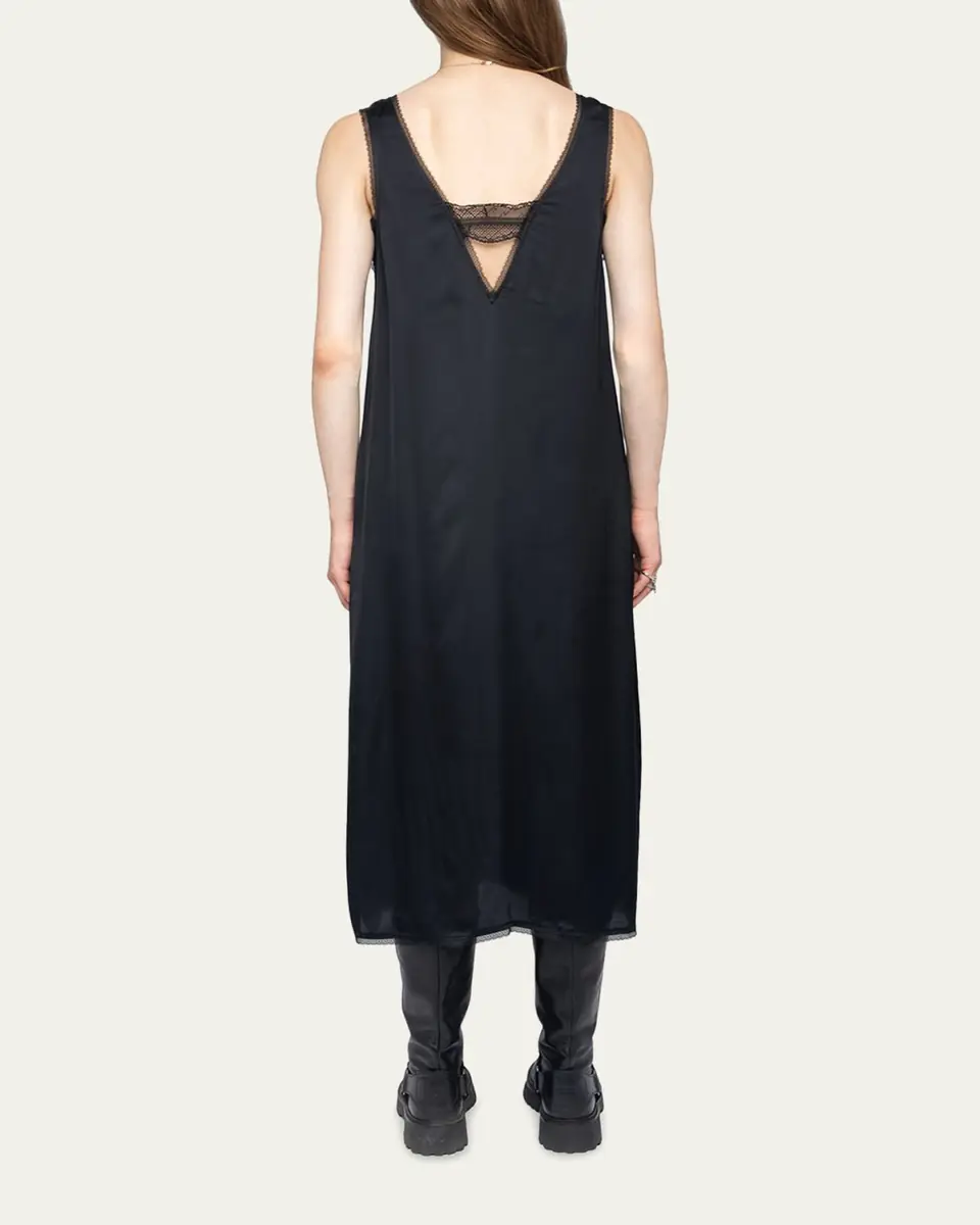 Zadig & Voltaire Renzo Satin Slip Dress | Thumbnail 7 Zadig & Voltaire Renzo Satin Slip Dress | Thumbnail 7