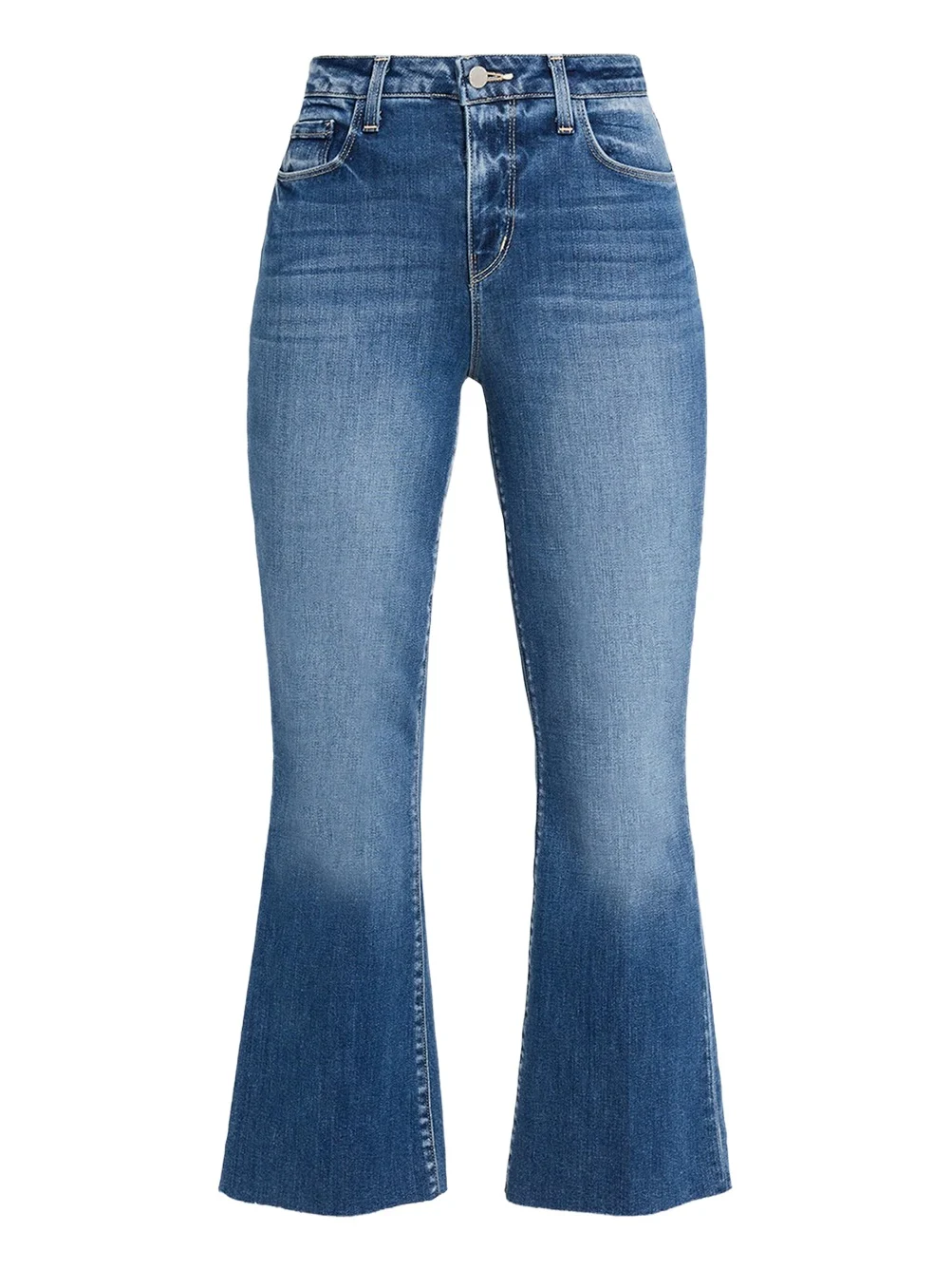 Kendra High Rise Crop Flare Jeans Kendra High Rise Crop Flare Jeans