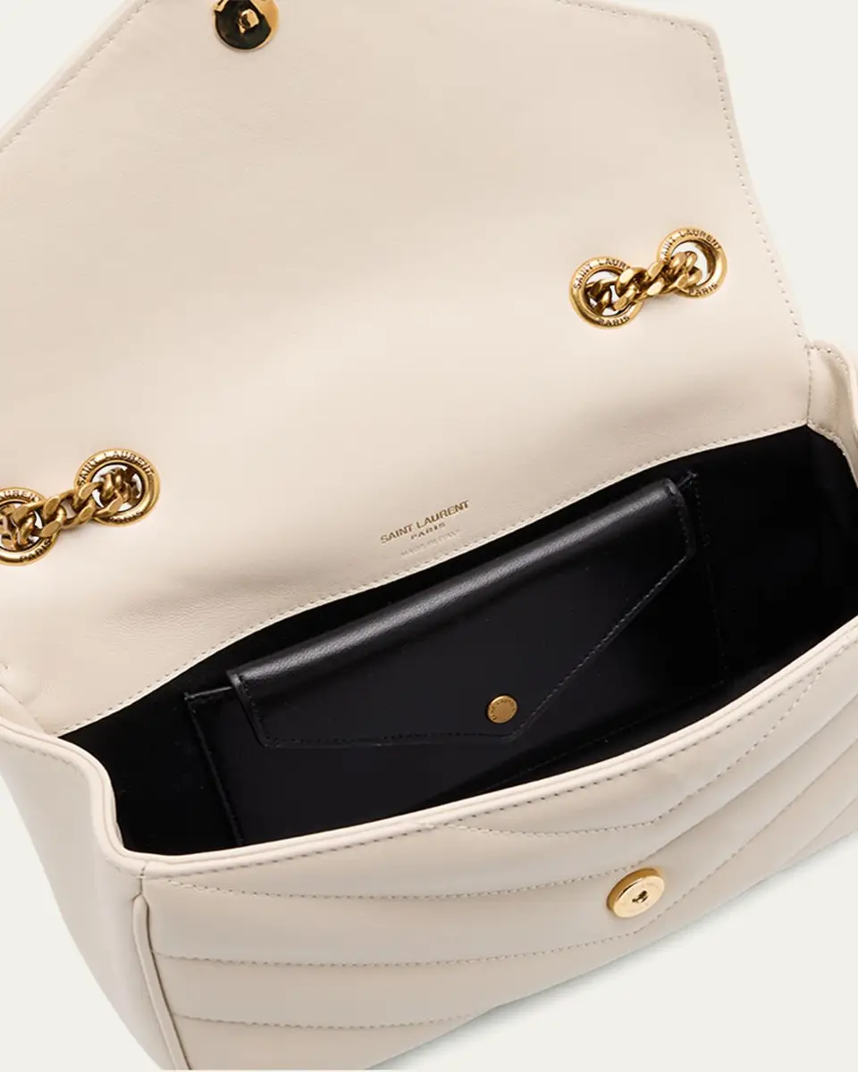 Saint Laurent Loulou Small YSL Shoulder Bag in Quilted Leather | Thumbnail 3 Saint Laurent Loulou Small YSL Shoulder Bag in Quilted Leather | Thumbnail 3