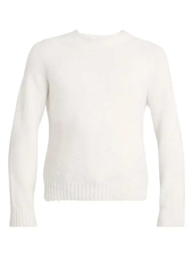 Men's Cashmere Scottish Teasel Crewneck Sweater Men's Cashmere Scottish Teasel Crewneck Sweater