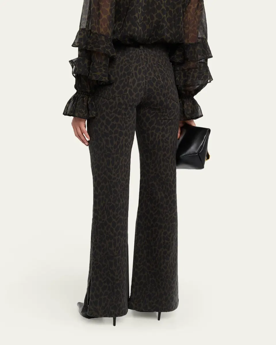 Ramy Brook Tyra Printed Wide-Leg Jeans | Thumbnail 3 Ramy Brook Tyra Printed Wide-Leg Jeans | Thumbnail 3