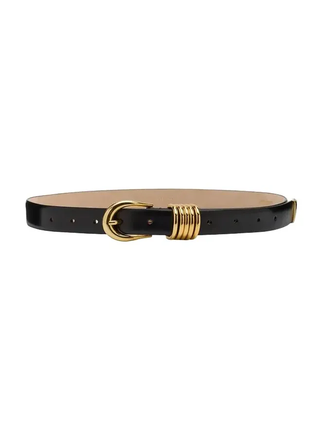 Hollyhock Triple Wrap Calf Leather Medium Belt Hollyhock Triple Wrap Calf Leather Medium Belt