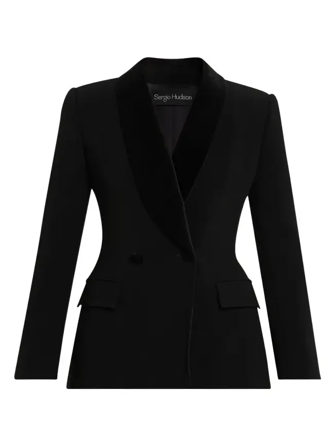 Velvet Shawl Collar Tuxedo Blazer Velvet Shawl Collar Tuxedo Blazer