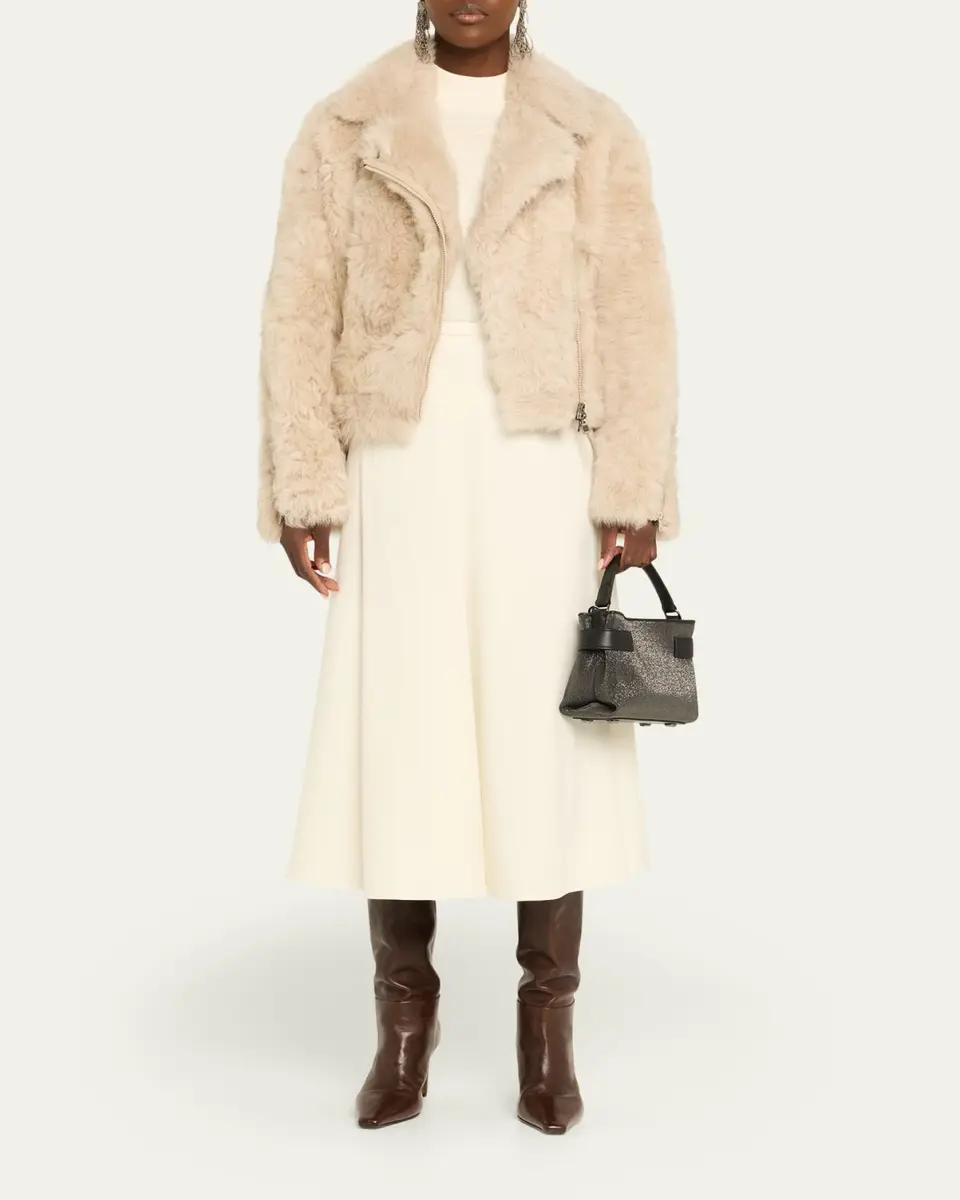 Brunello Cucinelli Wool-Stretch A-Line Midi Skirt | Thumbnail 2 Brunello Cucinelli Wool-Stretch A-Line Midi Skirt | Thumbnail 2