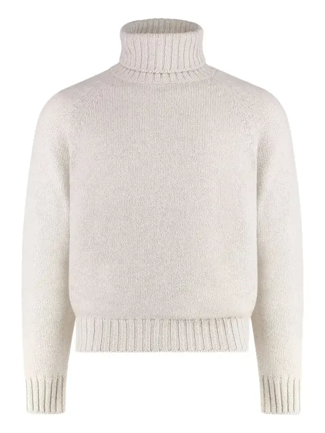 Men's Cashmere Milano Knit Turtleneck Sweater Men's Cashmere Milano Knit Turtleneck Sweater