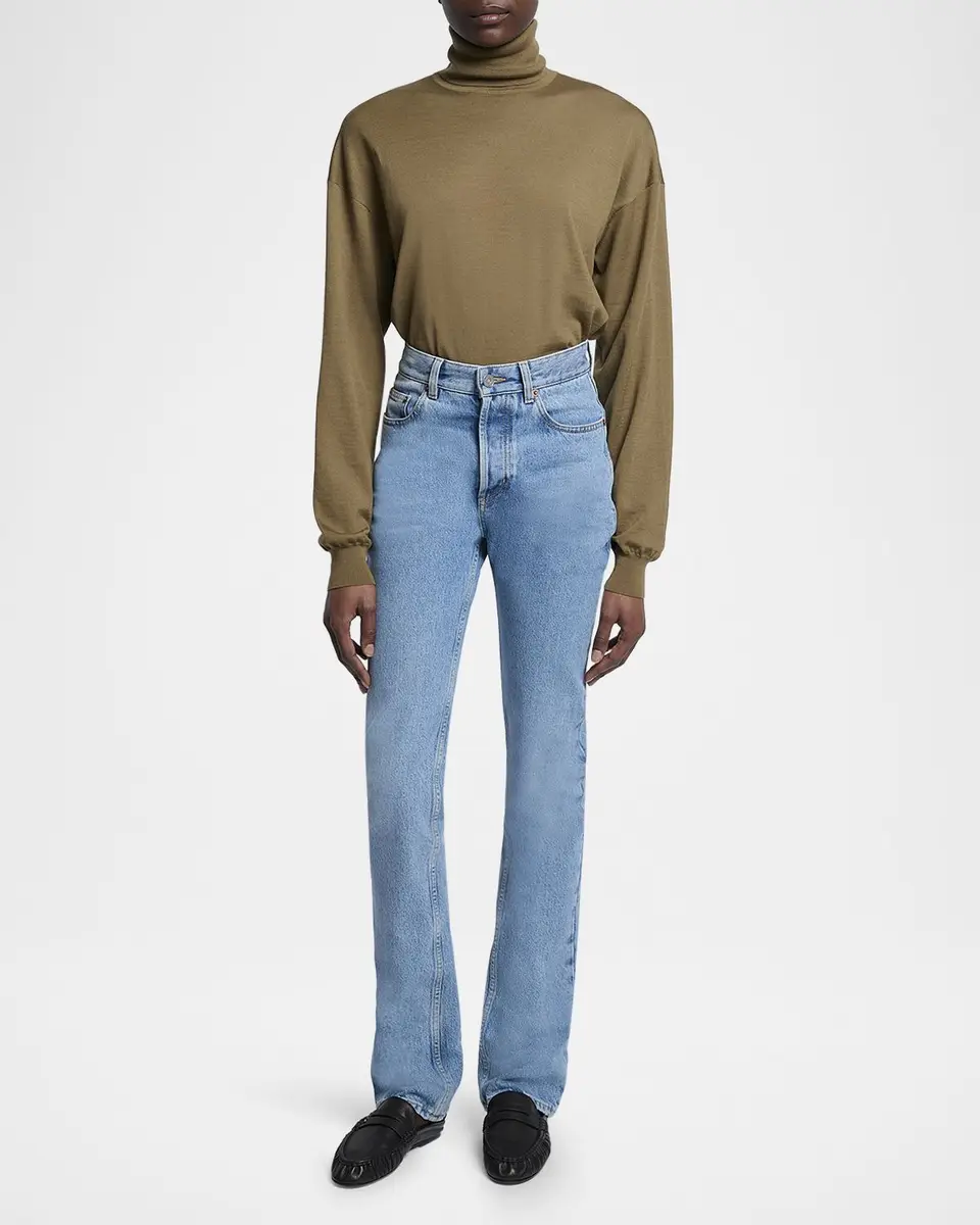 Saint Laurent Le Loafer Leather Penny Loafer Mules | Thumbnail 3