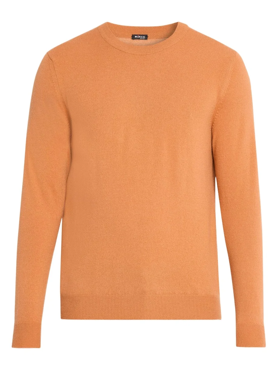 Kiton Men's 12GG Cashmere Knit Crewneck Sweater