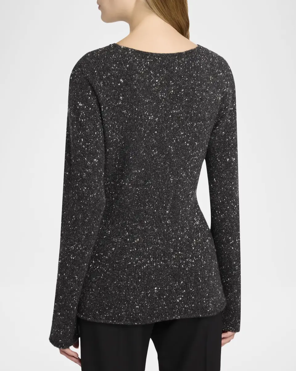 The Row Maira Speckled Cashmere Sweater | Thumbnail 7