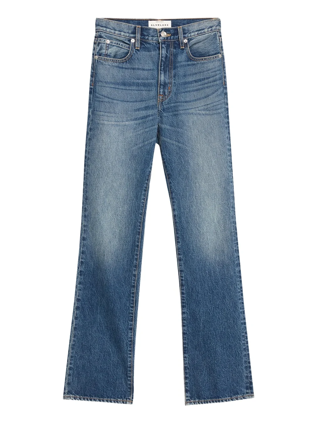 SLVRLAKE Jade High-Rise Slim Bootcut Jeans