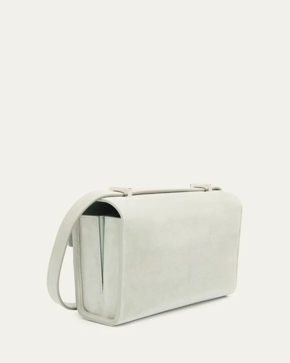 Savette The Symmetry 19 Suede Crossbody Bag | Thumbnail 4 Savette The Symmetry 19 Suede Crossbody Bag | Thumbnail 4