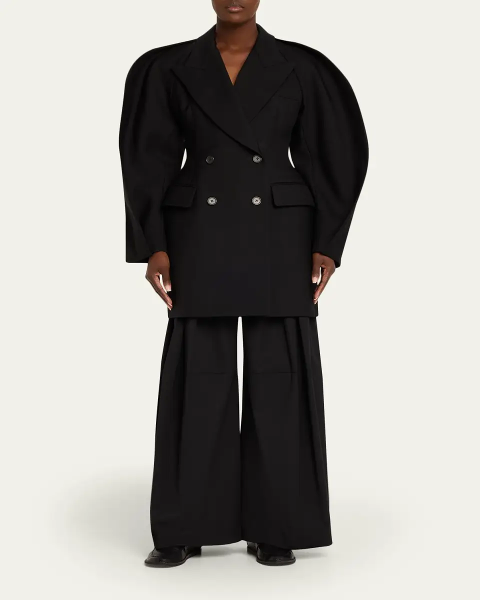 anOnlyChild Stona Pleated Wool Pants | Thumbnail 2 anOnlyChild Stona Pleated Wool Pants | Thumbnail 2