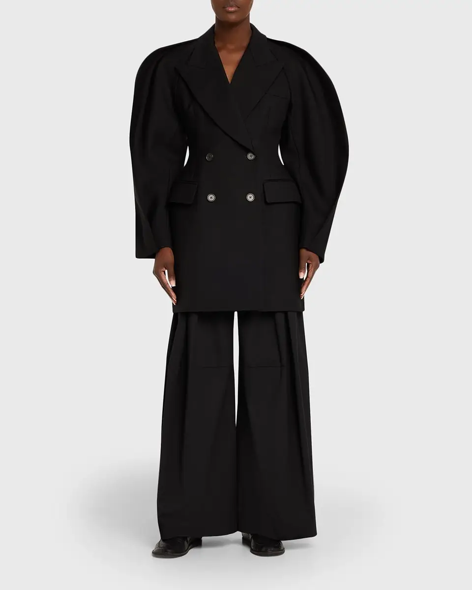 anOnlyChild Stona Pleated Wool Pants | Thumbnail 6 anOnlyChild Stona Pleated Wool Pants | Thumbnail 6
