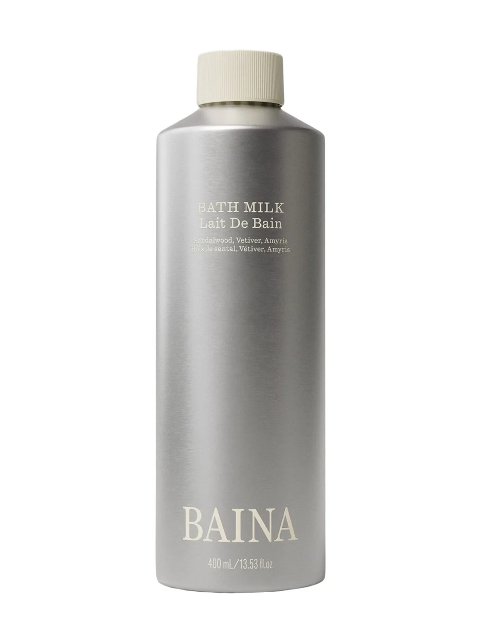 BAINA Ebon Veil Bath Milk, 13.5 oz.