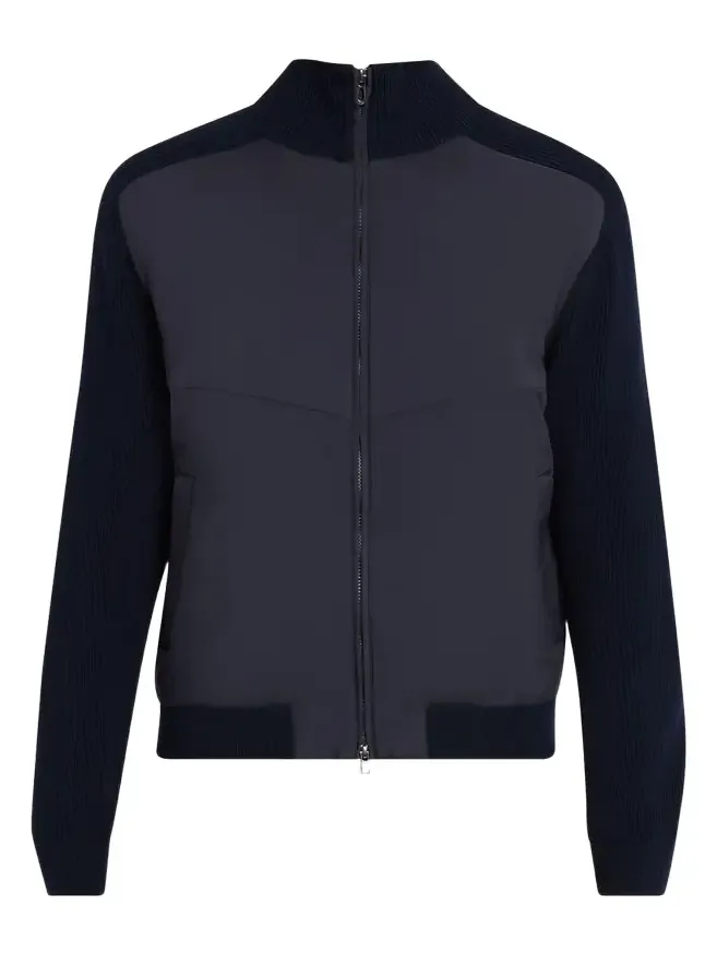 Sease Men's Knit Hybrid Bomber Jacket