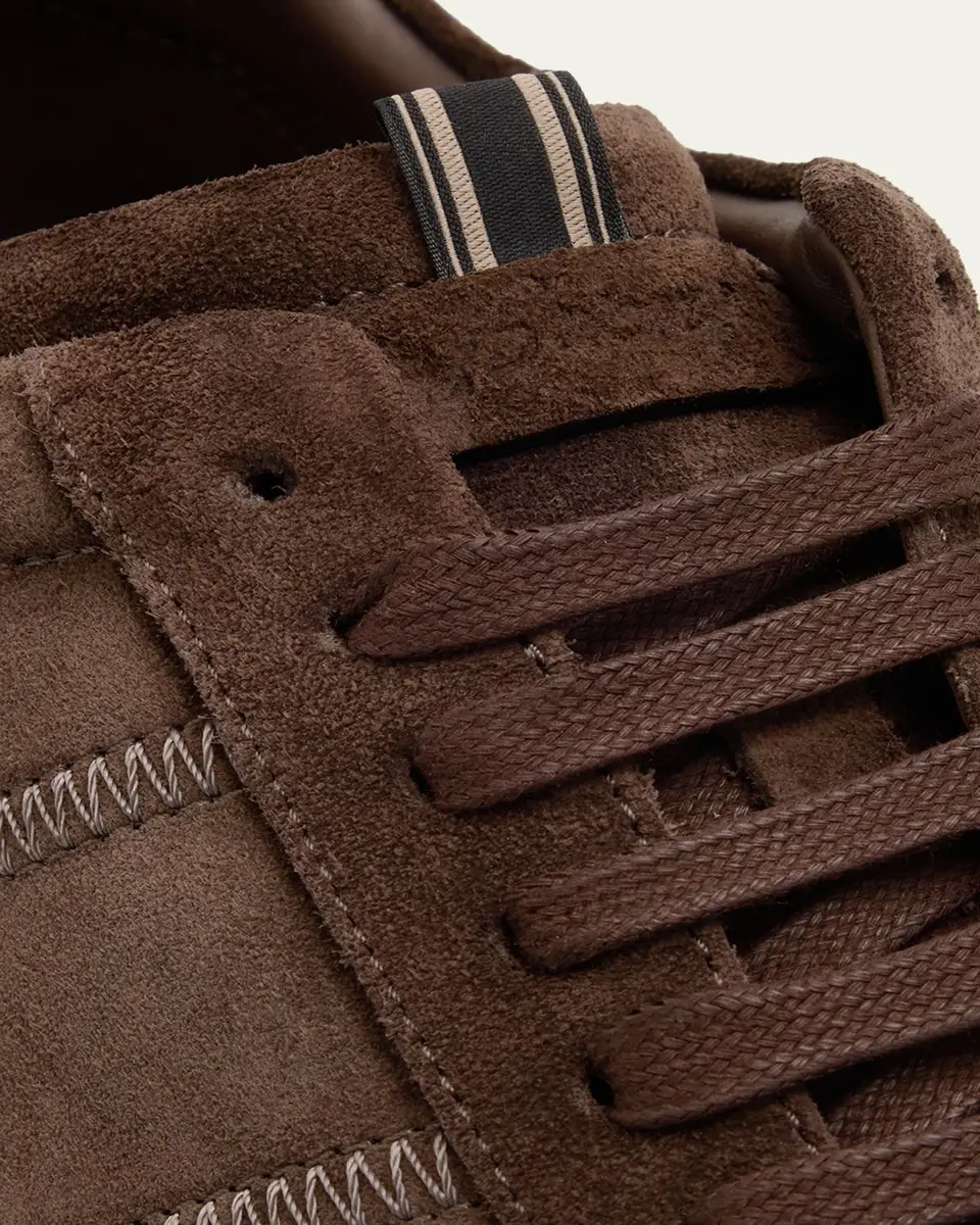 Brioni Men's New Cassette Suede Low-Top Sneakers | Thumbnail 6