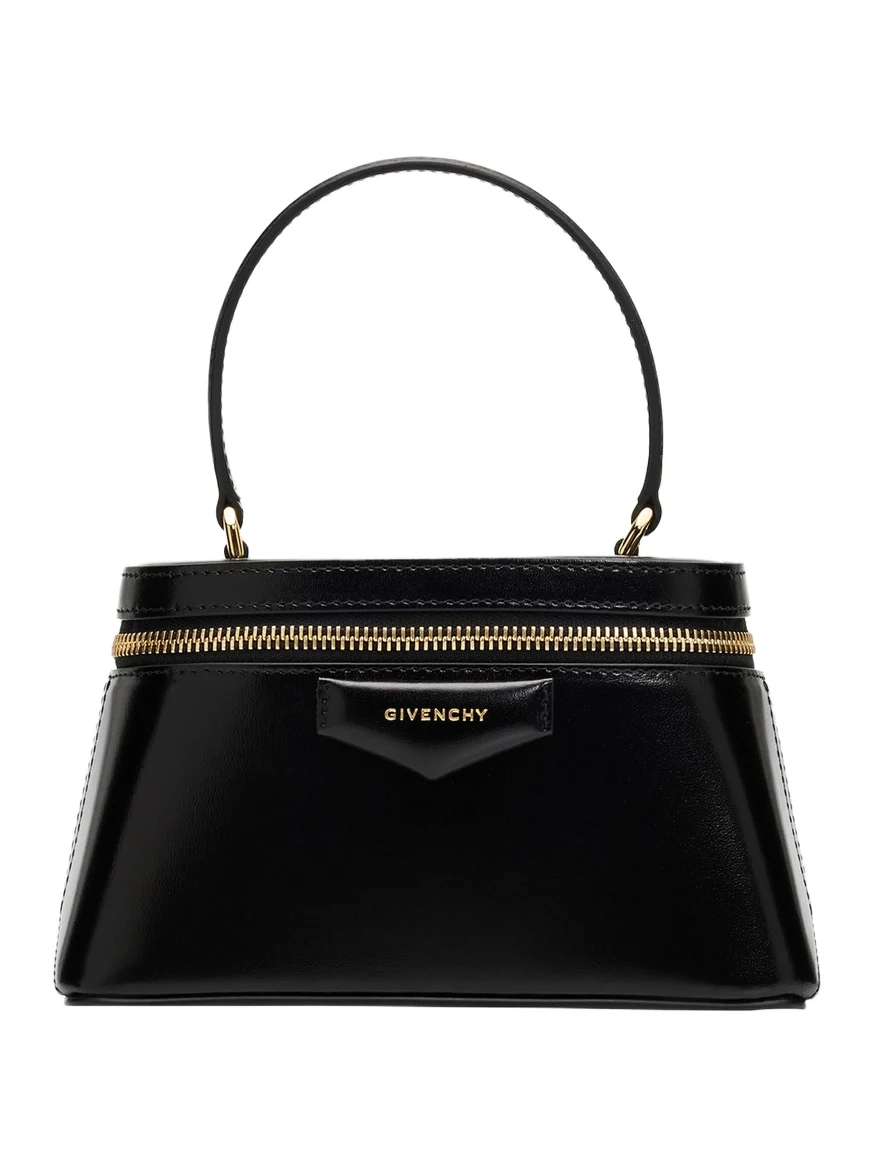 Antigona Vanity Top-Handle Bag in Box Leather