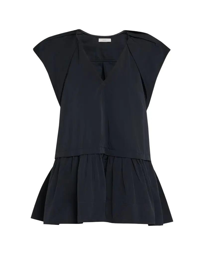 A.L.C. Ember V-Neck Mini Dress | Image 1 A.L.C. Ember V-Neck Mini Dress | Image 1