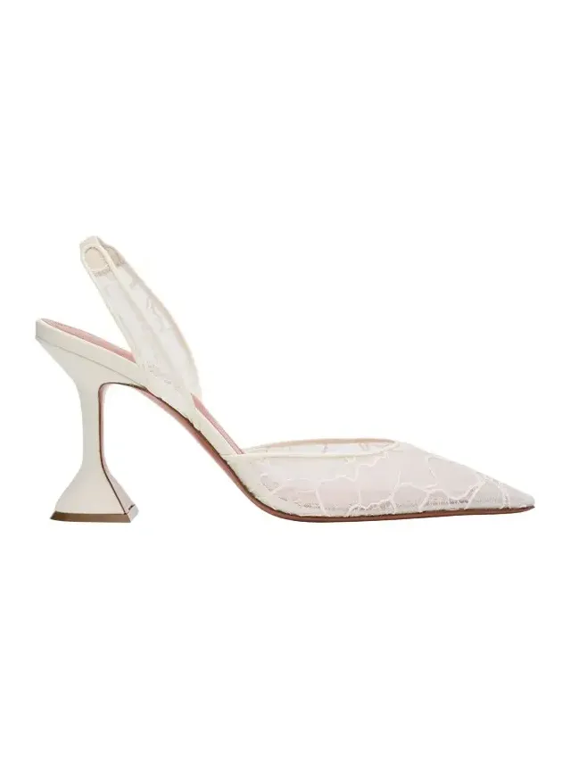 Holli Lace Slingback Pumps Holli Lace Slingback Pumps