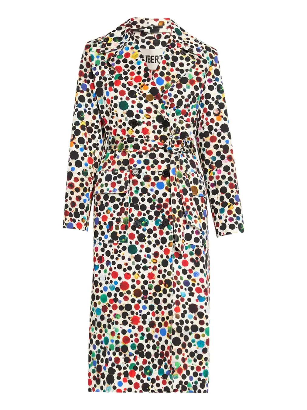 Libertine Orpheus Spotted Belted Long Trench Coat