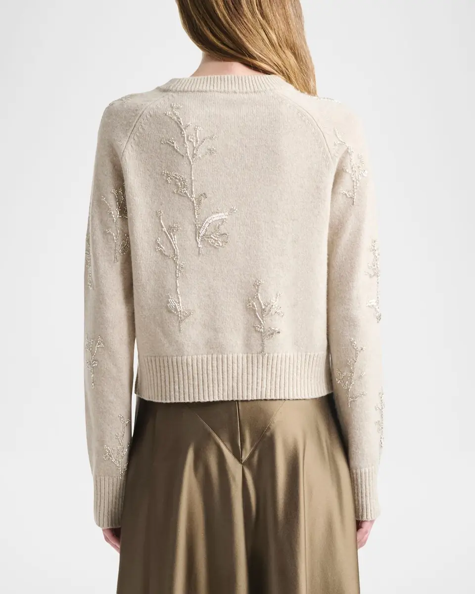 Altuzarra Paulie Beaded Crewneck Sweater | Thumbnail 12 Altuzarra Paulie Beaded Crewneck Sweater | Thumbnail 12