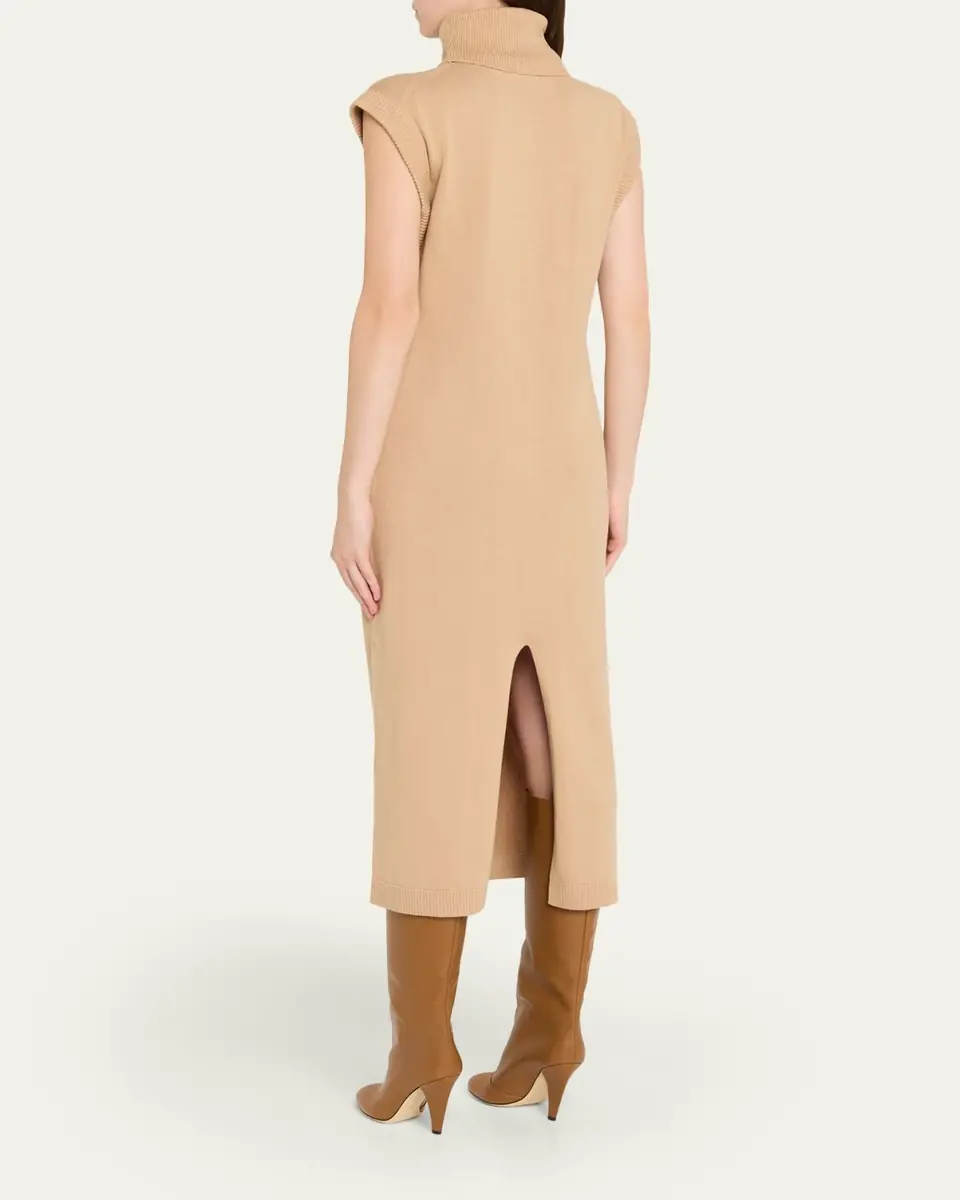 SIMKHAI Cashmere-Cotton Sleeveless Sweater Dress | Thumbnail 3 SIMKHAI Cashmere-Cotton Sleeveless Sweater Dress | Thumbnail 3