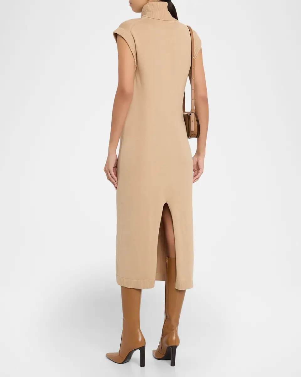 SIMKHAI Cashmere-Cotton Sleeveless Sweater Dress | Thumbnail 7 SIMKHAI Cashmere-Cotton Sleeveless Sweater Dress | Thumbnail 7