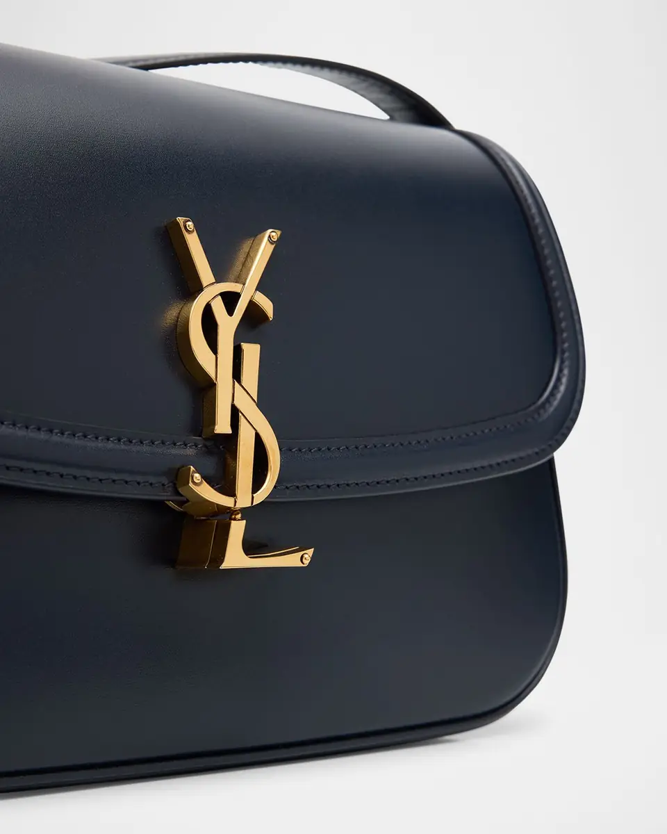 Saint Laurent Solferino Medium YSL Shoulder Bag in Smooth Leather | Thumbnail 25 Saint Laurent Solferino Medium YSL Shoulder Bag in Smooth Leather | Thumbnail 25