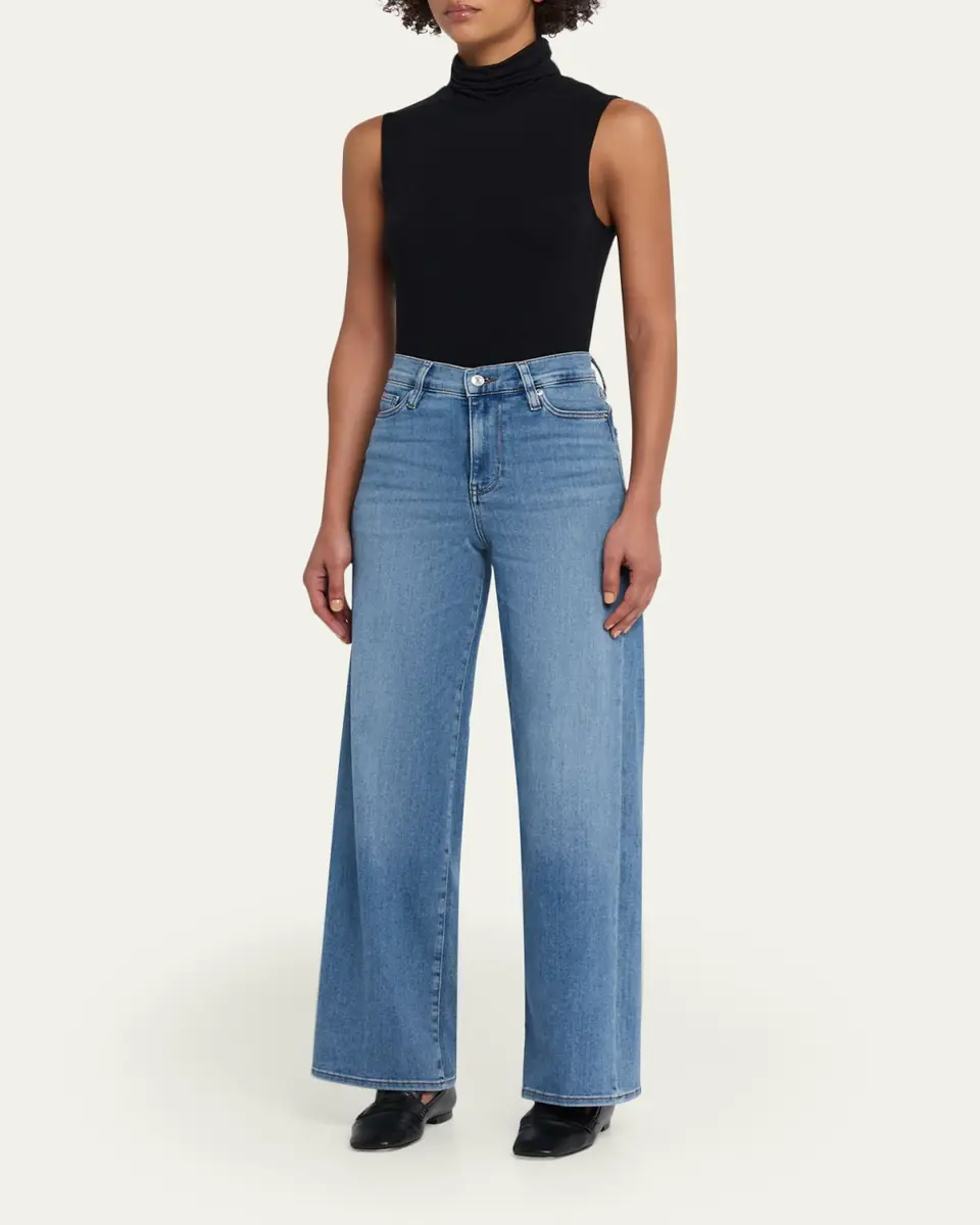 FRAME Le Slim Palazzo Jeans | Thumbnail 6