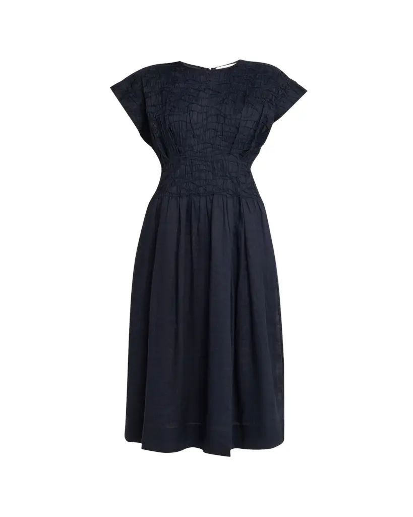 Sea Imogen Ramie Midi Dress | Image 1 Sea Imogen Ramie Midi Dress | Image 1