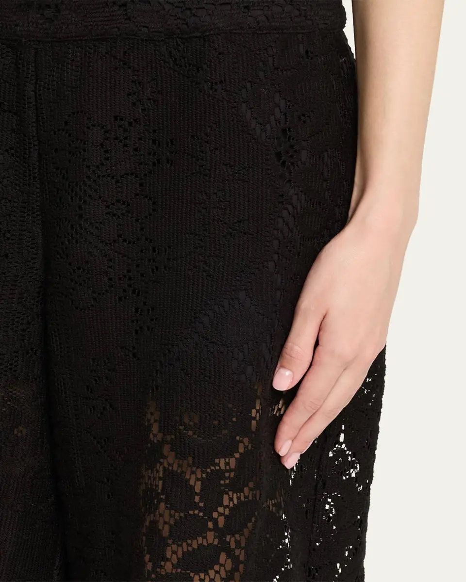Sea Arianna Floral Lace Culottes | Thumbnail 5 Sea Arianna Floral Lace Culottes | Thumbnail 5