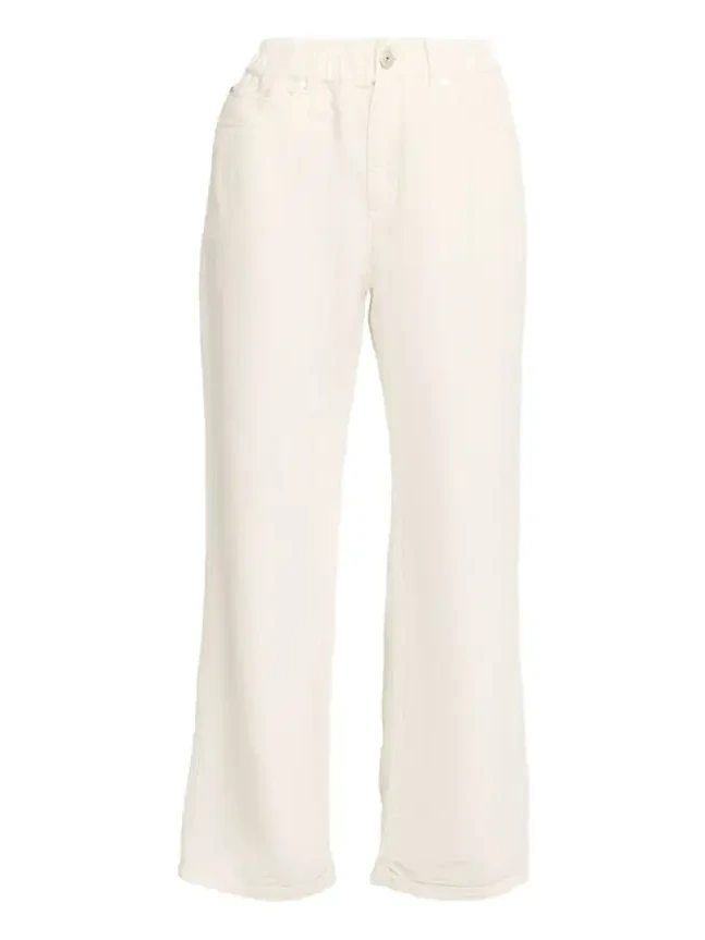 Dyed Cotton-Linen Wide-Leg Pants Dyed Cotton-Linen Wide-Leg Pants
