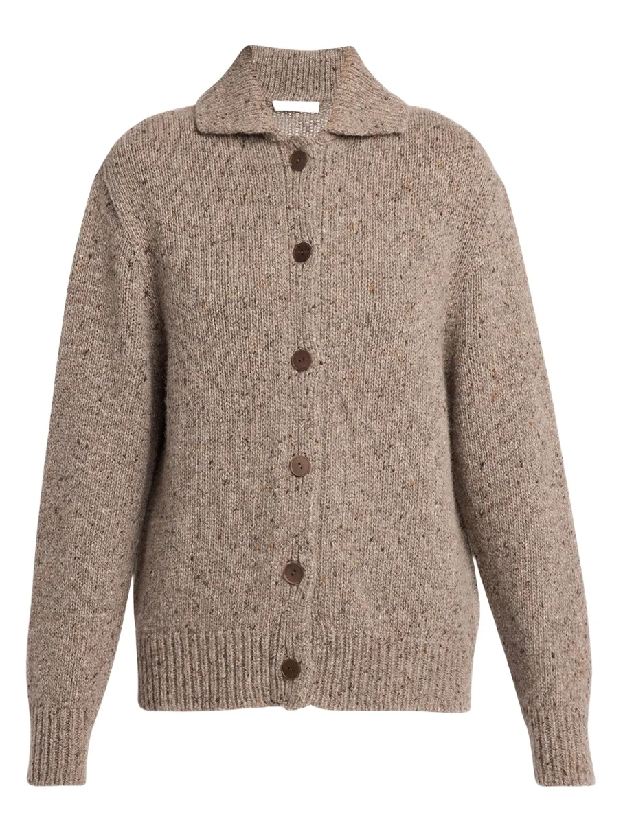 Mauri Cashmere Collared Cardigan