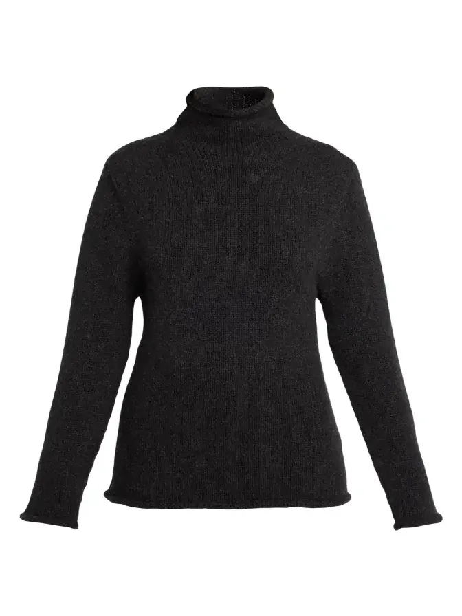 Mariam Mock-Neck Cashmere Sweater Mariam Mock-Neck Cashmere Sweater