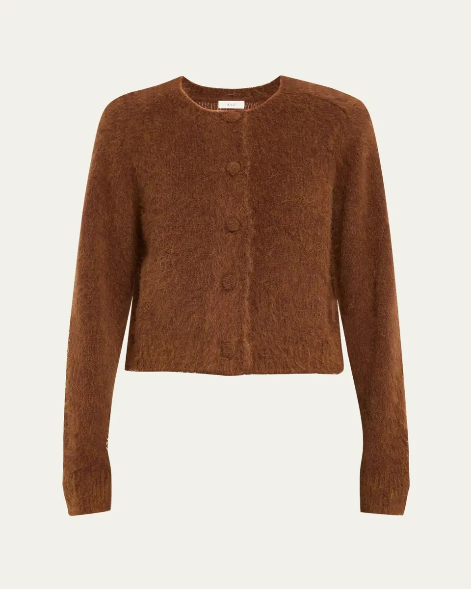 A.L.C. Lainie Brushed Alpaca Cardigan | Thumbnail 10 A.L.C. Lainie Brushed Alpaca Cardigan | Thumbnail 10