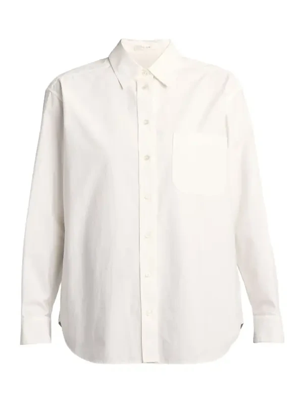Gavina Cotton Poplin Button-Down Shirt Gavina Cotton Poplin Button-Down Shirt