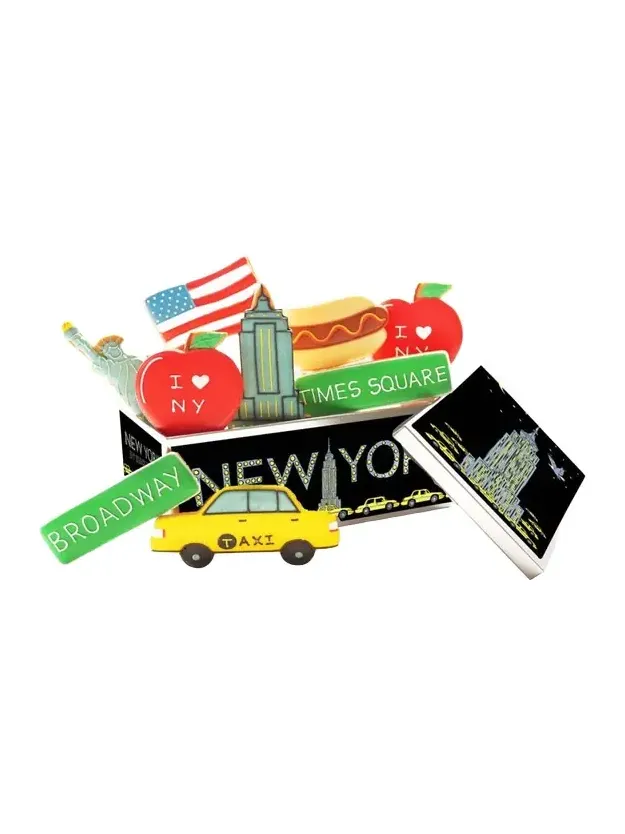 Biscuiteers New York Biscuit Tin, 5.3 oz.