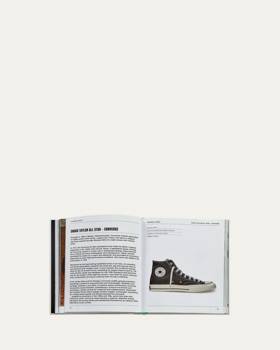 Graphic Image "Sneakers: The Classics" Leather-Bound Book by Maria Luisa Miraldi | Thumbnail 4