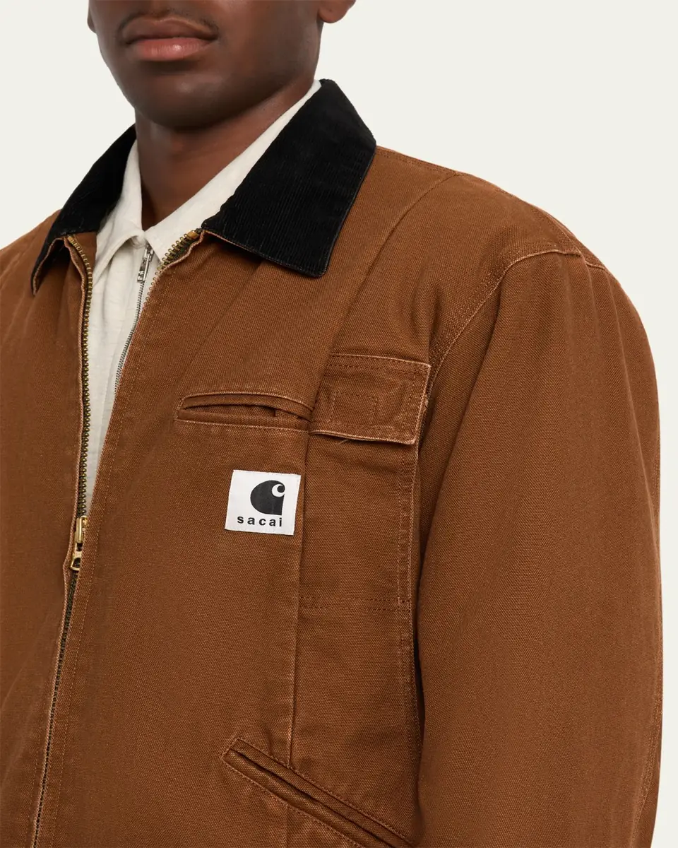SACAI x CARHARTT WIP Men's Duck Canvas Jacket | Thumbnail 4