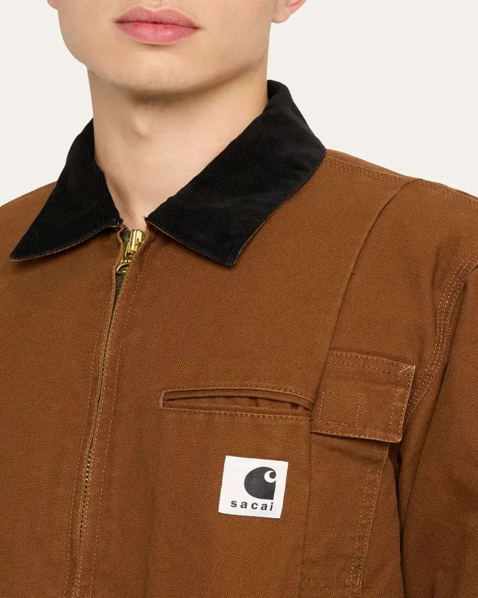 SACAI x CARHARTT WIP Men's Duck Canvas Jacket | Thumbnail 8